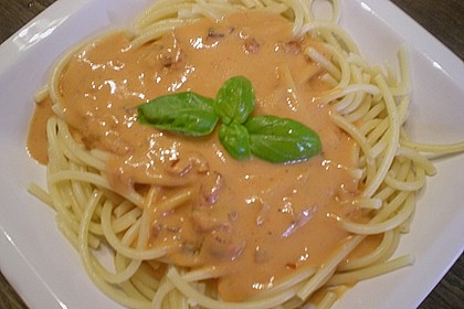 Makkaroni in Tomatensahneso&szlig;e 5