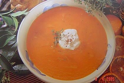 Möhren - Orangen - Suppe