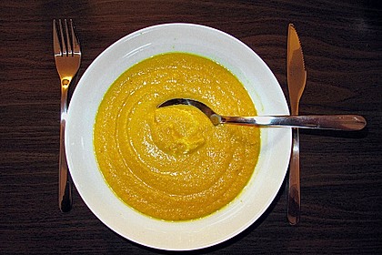 Möhren - Orangen - Suppe 3
