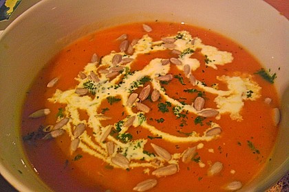 Möhren - Orangen - Suppe 2