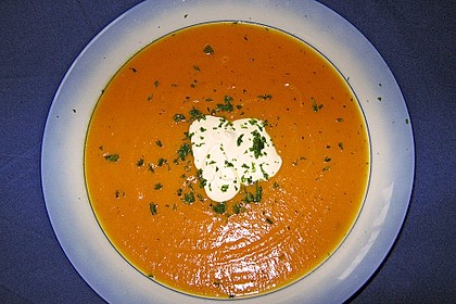 Möhren - Orangen - Suppe 1