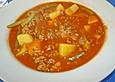 Chili mit gr&uuml;nen Bohnen