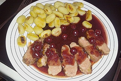 Barbarie - Entenbrust mit Portwein - Kirsch Sauce 6