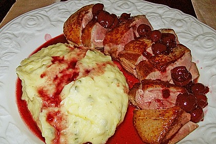 Barbarie - Entenbrust mit Portwein - Kirsch Sauce 1