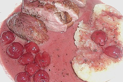 Barbarie - Entenbrust mit Portwein - Kirsch Sauce 3