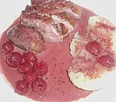 Barbarie - Entenbrust mit Portwein - Kirsch Sauce (Bild)