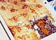 Hackfleischauflauf  mit Kartoffelbrei, pikant