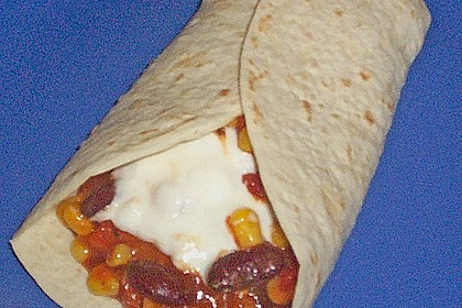 Mexikanische Tortilla - Wraps mit Hähnchenfüllung 27