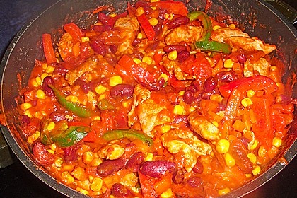 Mexikanische Tortilla - Wraps mit Hähnchenfüllung 21