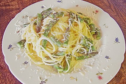 Spargel - Carbonara 1