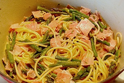 Spargel - Carbonara 3