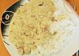 Wurst - Geschnetzeltes in Senf - Sahne Sauce