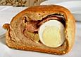 Brotkranz mit Parmaschinken, K&auml;se und Ei