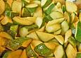 Gebratene Zucchini