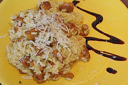 Risotto mit Pfifferlingen und Steinpilzen 4