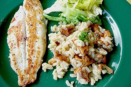 Risotto mit Pfifferlingen und Steinpilzen 6