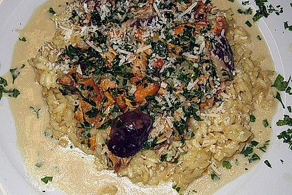 Risotto mit Pfifferlingen und Steinpilzen 1