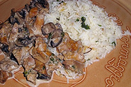 Risotto mit Pfifferlingen und Steinpilzen 2