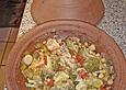 Tajine mit Kichererbsen und Brokkoli