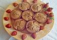Bananen - Erdbeermuffins