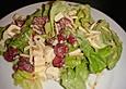 Sommersalat mit Himbeeren