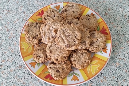 Nuss - Schokoladen - Plätzchen 10