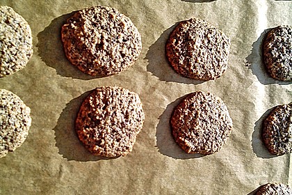 Nuss - Schokoladen - Plätzchen 14