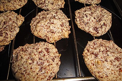 Nuss - Schokoladen - Plätzchen 3