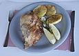 Zitronen - Poulet mit Rosmarin und Knoblauch