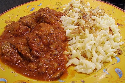 Alemannisches Schweinegulasch 4