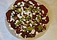 Rote Bete - Carpaccio mit Dip