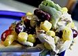 Gemischter Salat mit Thunfischdressing