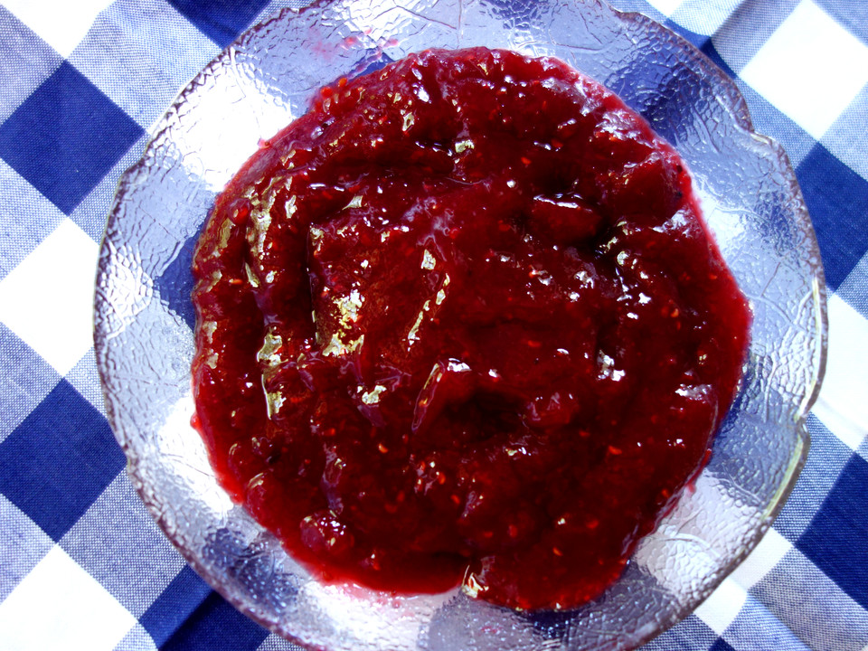 Erdbeer-Himbeer-Mango-Marmelade (Rezept mit Bild) | Chefkoch.de