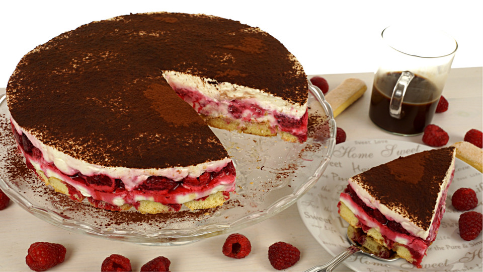 Himbeer-Tiramisu-Torte, No Bake (Rezept mit Bild) | Chefkoch.de