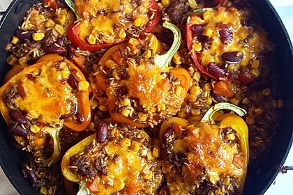 Gefüllte Paprika – Mexican Style 2