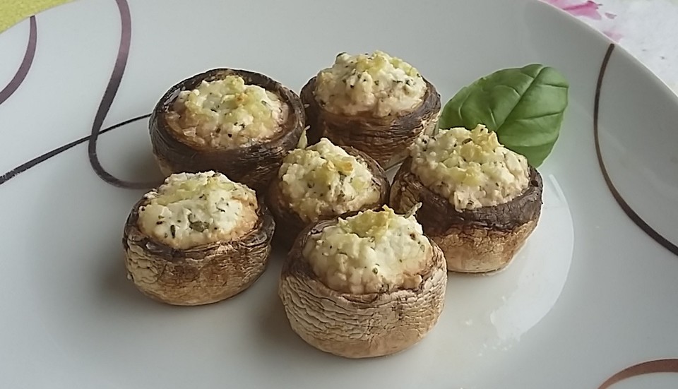 Gefüllte Champignons mit Feta (Rezept mit Bild) von 49BlackButterfly ...