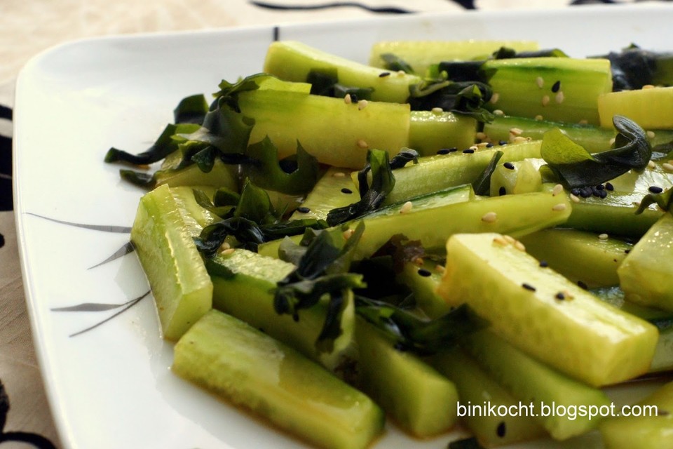Japanischer Gurkensalat (Rezept mit Bild) von Binineko | Chefkoch.de