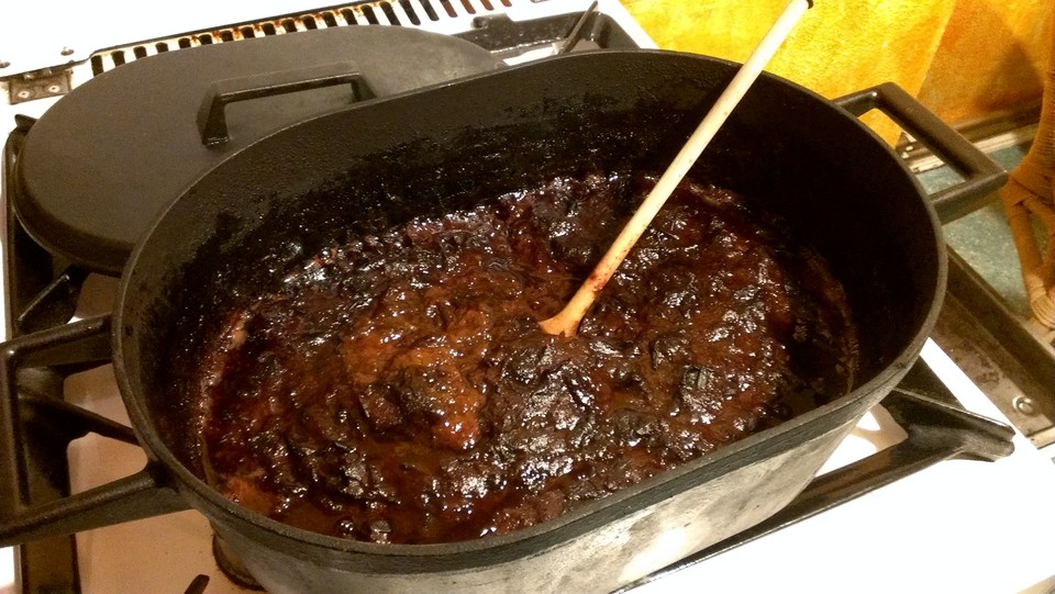 Backofen-Zwetschgenmus / Pflaumenmus - Frucht pur (Rezept