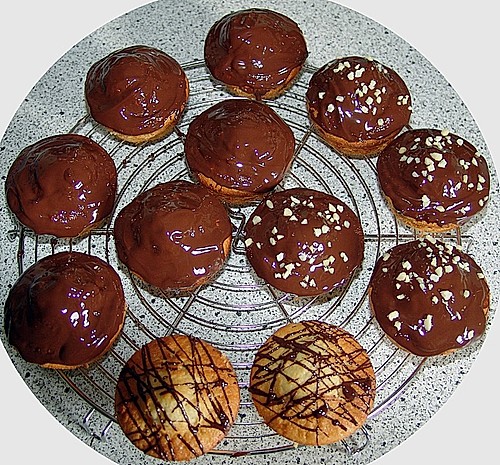 Orangen - Muffins mit Schokoglasur (Rezept mit Bild) | Chefkoch.de