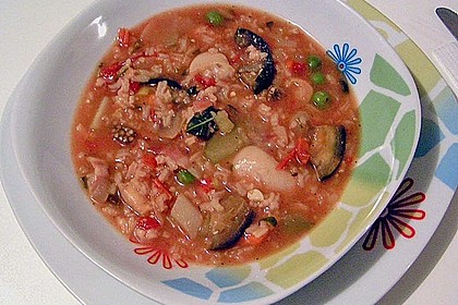 Gemüsesuppe italienische Art 9