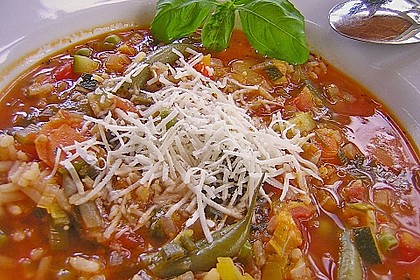 Gemüsesuppe italienische Art 2