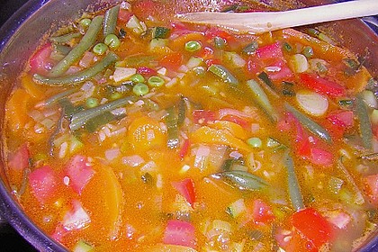 Gemüsesuppe italienische Art 14