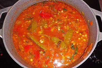 Gemüsesuppe italienische Art 15
