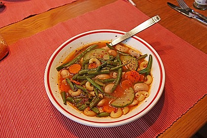 Gemüsesuppe italienische Art 6