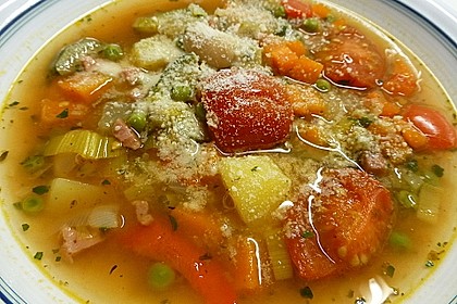 Gemüsesuppe italienische Art 5