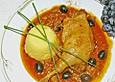 Ente mit Oliven