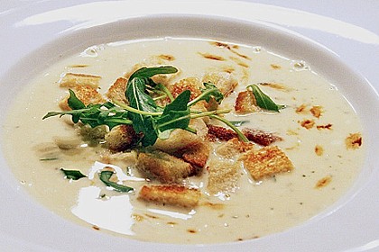 Allg&auml;uer K&auml;sesuppe mit Kr&auml;utern 1