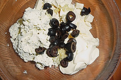 Feta - Aufstrich mit Oliven 6