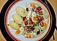Buntes Kohlrabi - Eier Ragout