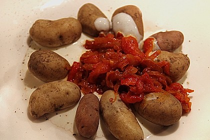 Kartoffeln mit Joghurtsauce 3